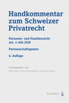 Handkommentar zum Schweizer Privatrecht Band 1